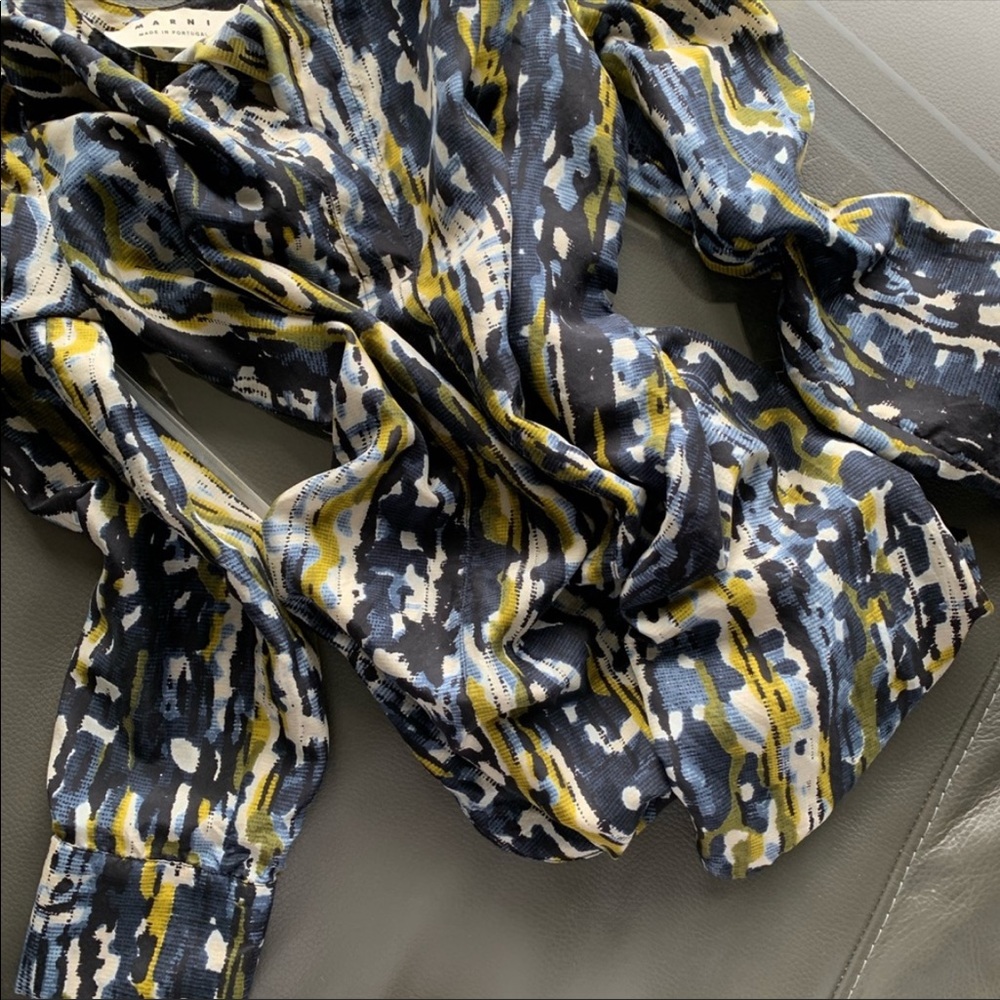 MARNI SILK BLOUSE Size US Small